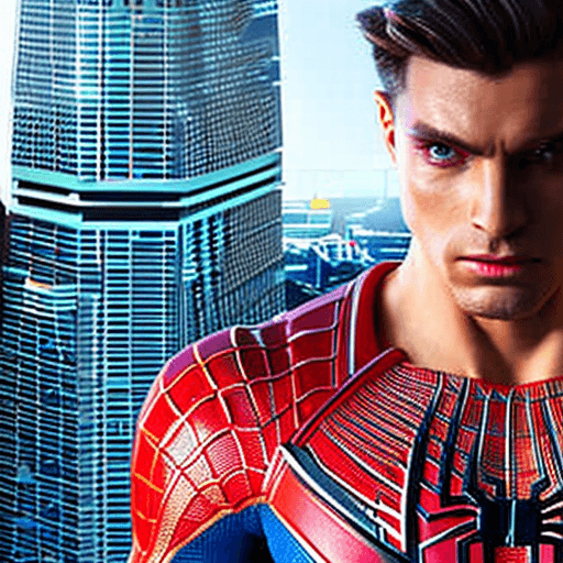 AI generated: spiderman of the future, in modern suit, with a lot of detail, high quality image, intricate artwork...