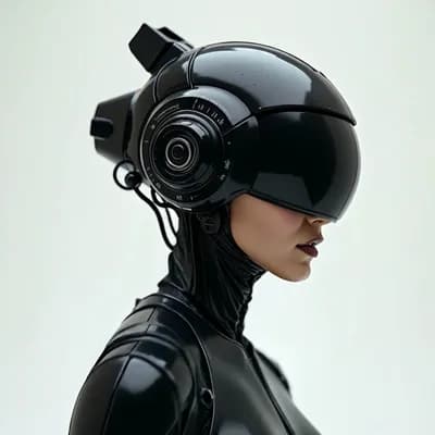 AI generated video: she turns to the camera while doing the twist dance