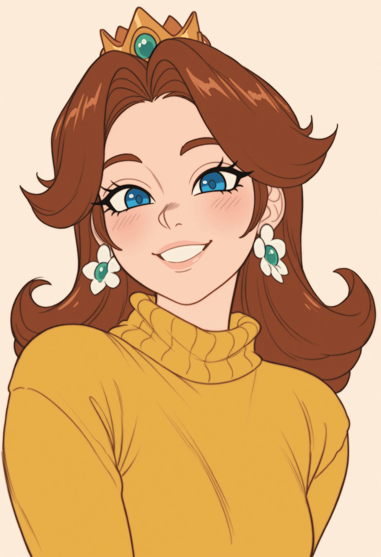 Princess Daisy (Super Mario Bros) [Illustrious] Character Lora
