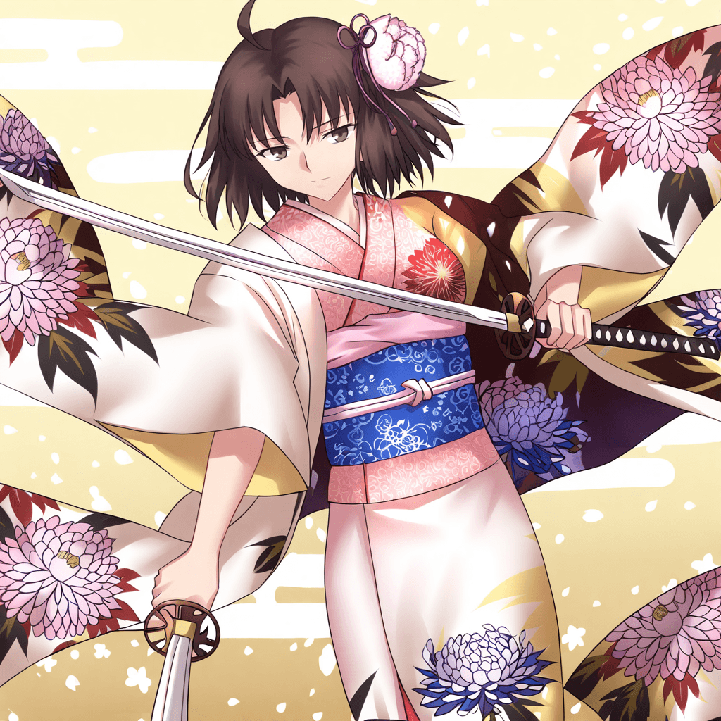 ryougi shiki(japanese clothes ver)