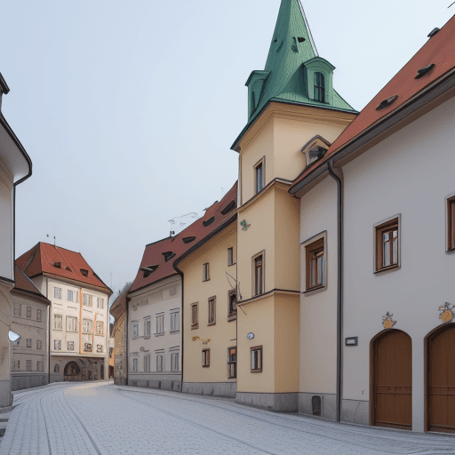 AI generated: buduce mesto Bratislava







