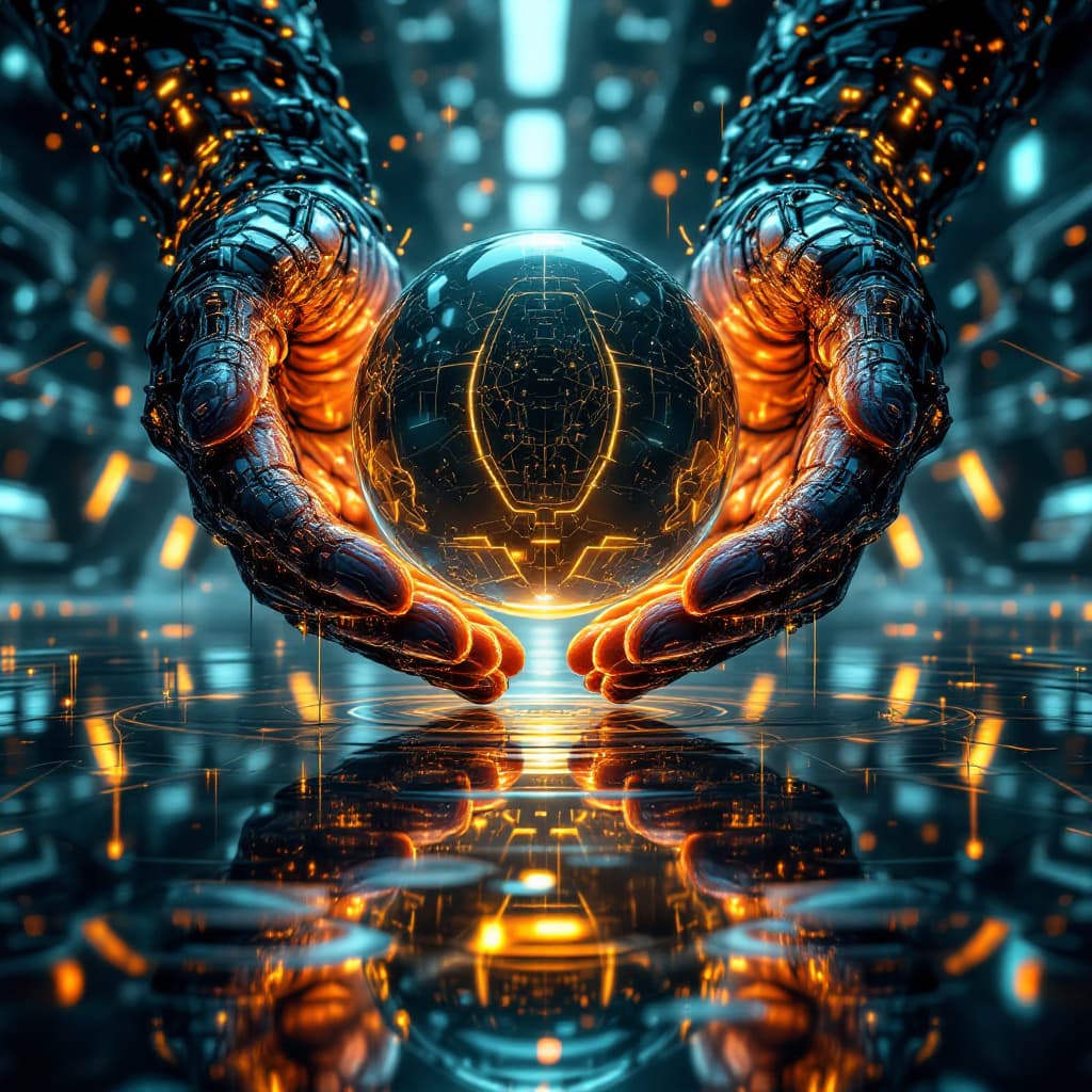 AI generated: The composition is highly detailed and immersive, designed as an epic music album cover symbolizing ...