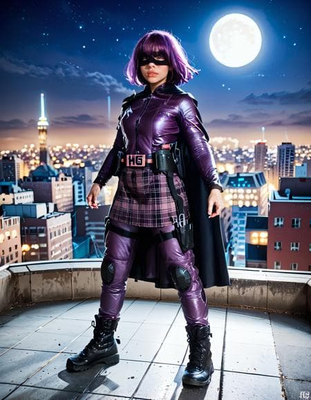 Clothing like a HIT-GIRL
