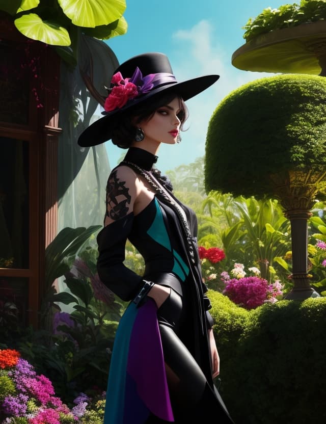 AI generated: high-definition fashion photography of a beautiful model ,happy still a life expression , very detai...