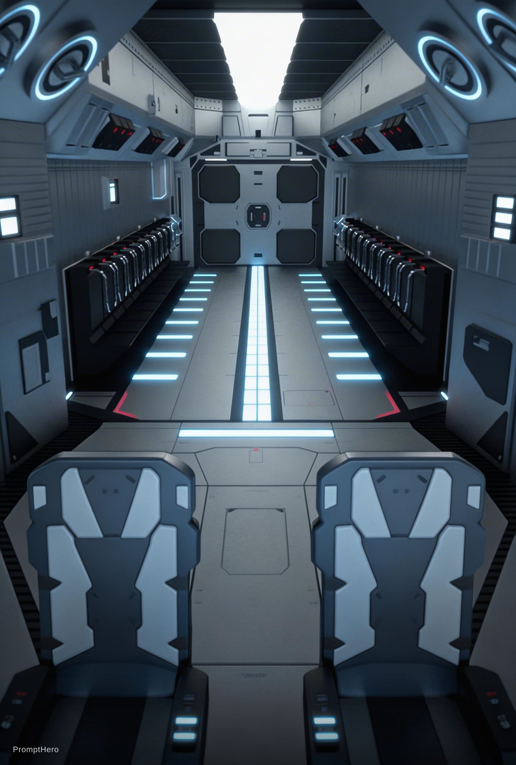 AI generated: Sci-Fi scene. Looking at reference image one, give realism to this image. Unreal Engine 5 Ultra-real...