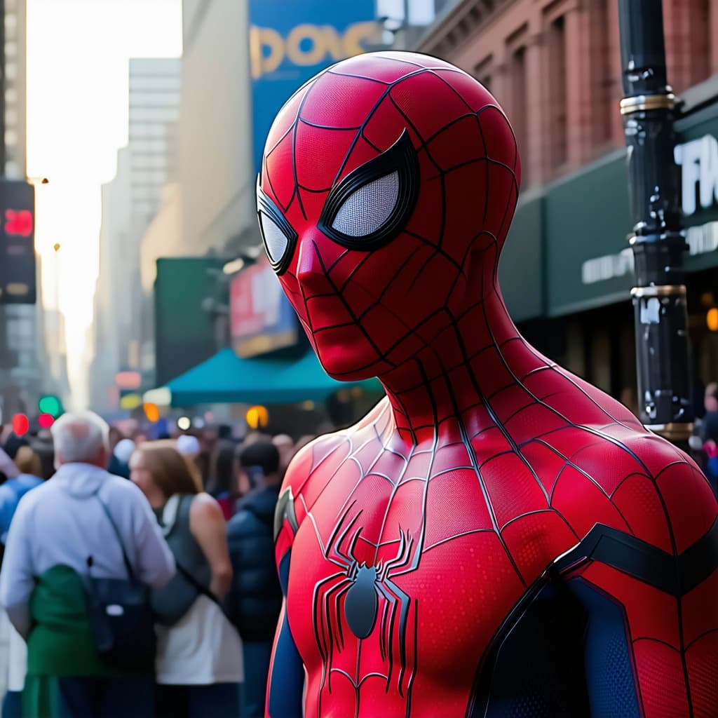 AI generated: make a spider-man ship with the highest quality