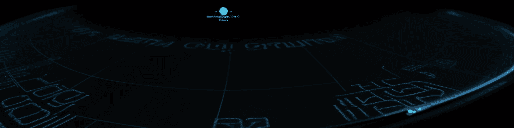 AI generated: in the centre of a black ocean small snippets of alien code are generated, computer code, script, al...