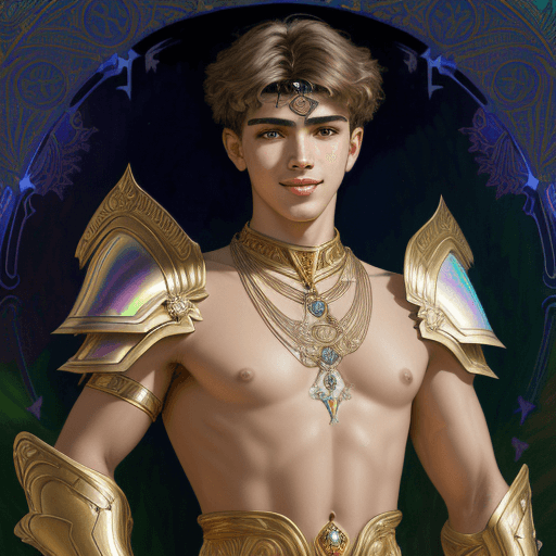 AI generated: hyper realistic oil painting by John William Waterhouse, Alphonse Mucha, Charles Dana Gibson of youn...