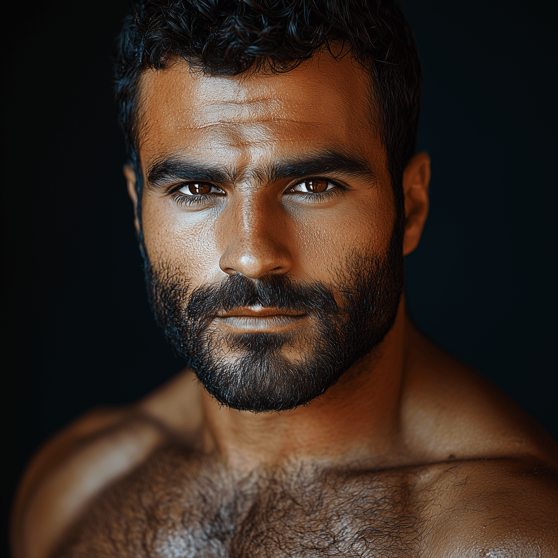 AI generated: full shot, full-length portrait, wide field of view, centered, showing entire body, award-winning ci...