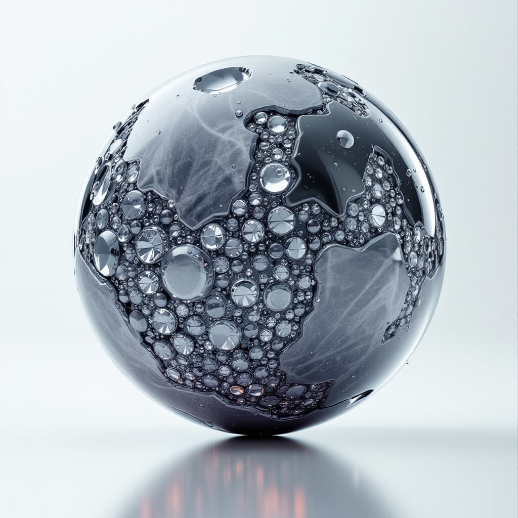 AI generated: the smoothest object, HD, nanites, volumetric lighting