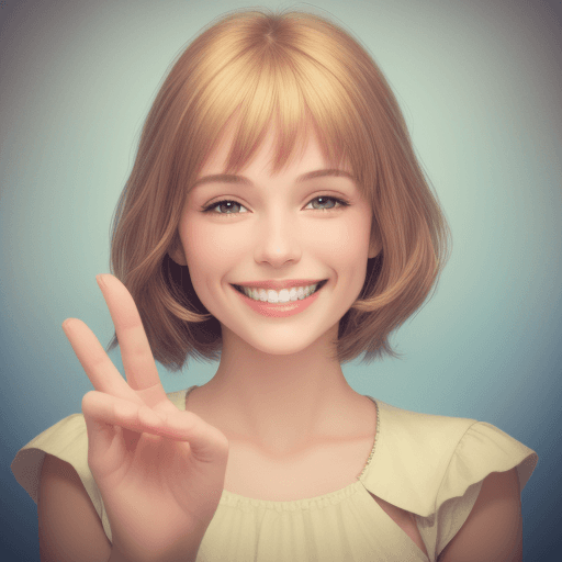 AI generated: smile