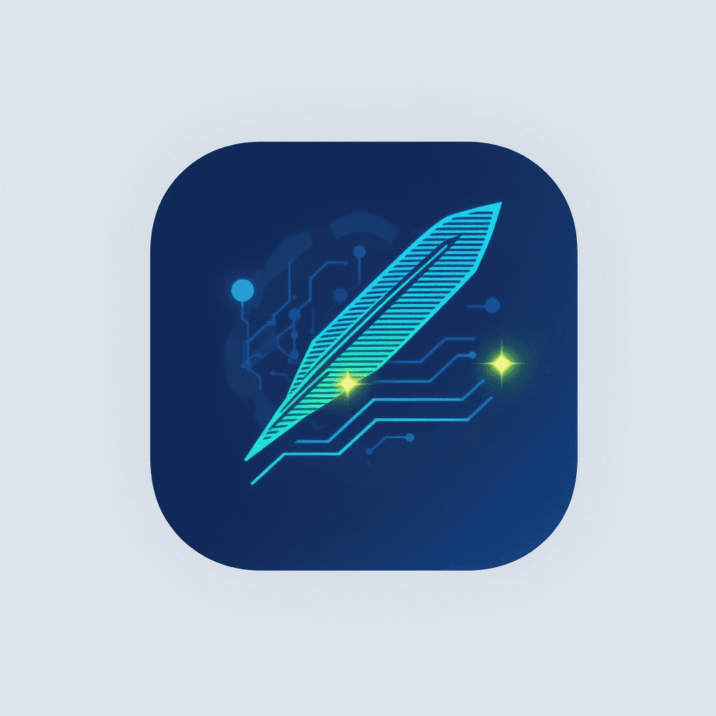 AI generated: "Design a modern, minimalist, and innovative logo for an application named 'Generating Content AI'. ...