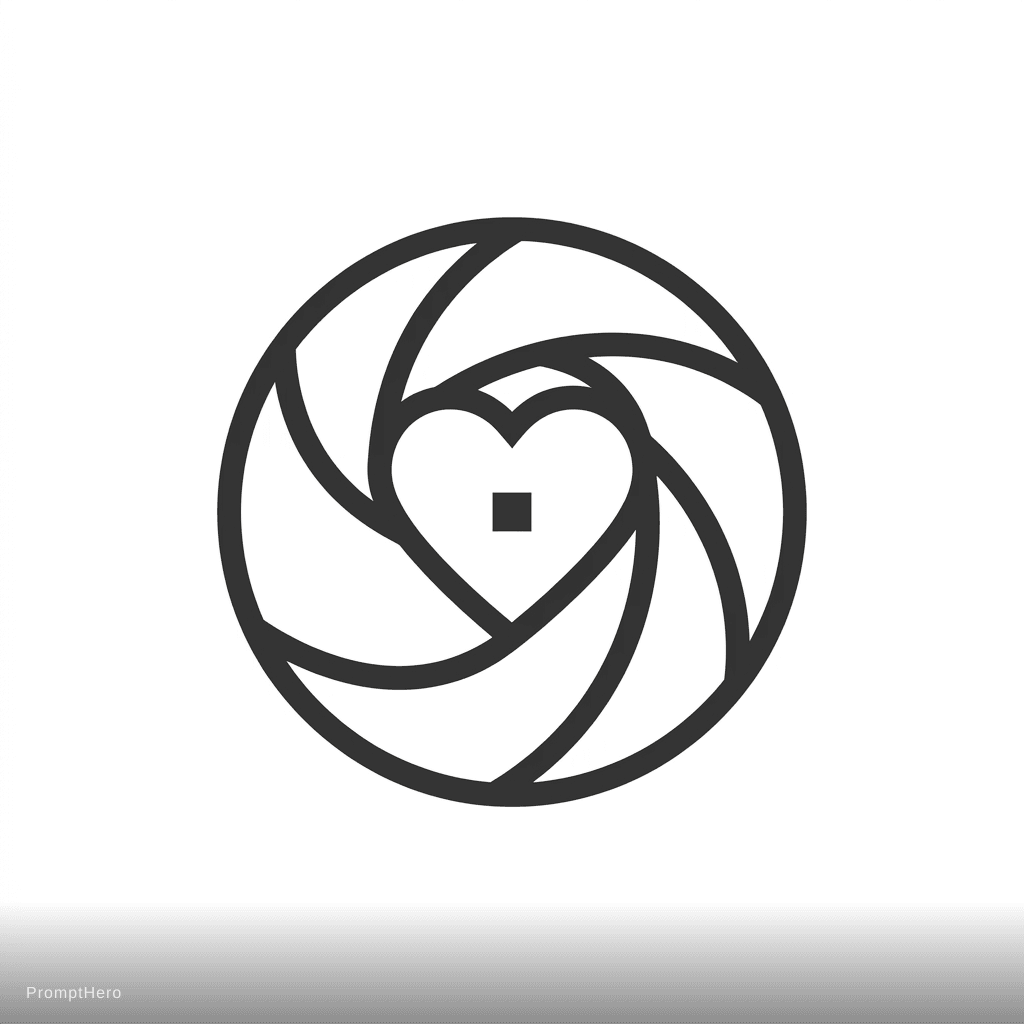 AI generated: Create a logo for a photography brand Which name is EniAyo Pixel 