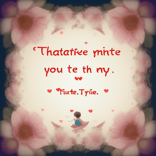 AI generated: Gratitude fills my heart,
For every little part,
Of this life so sweet and true,
With every moment s...