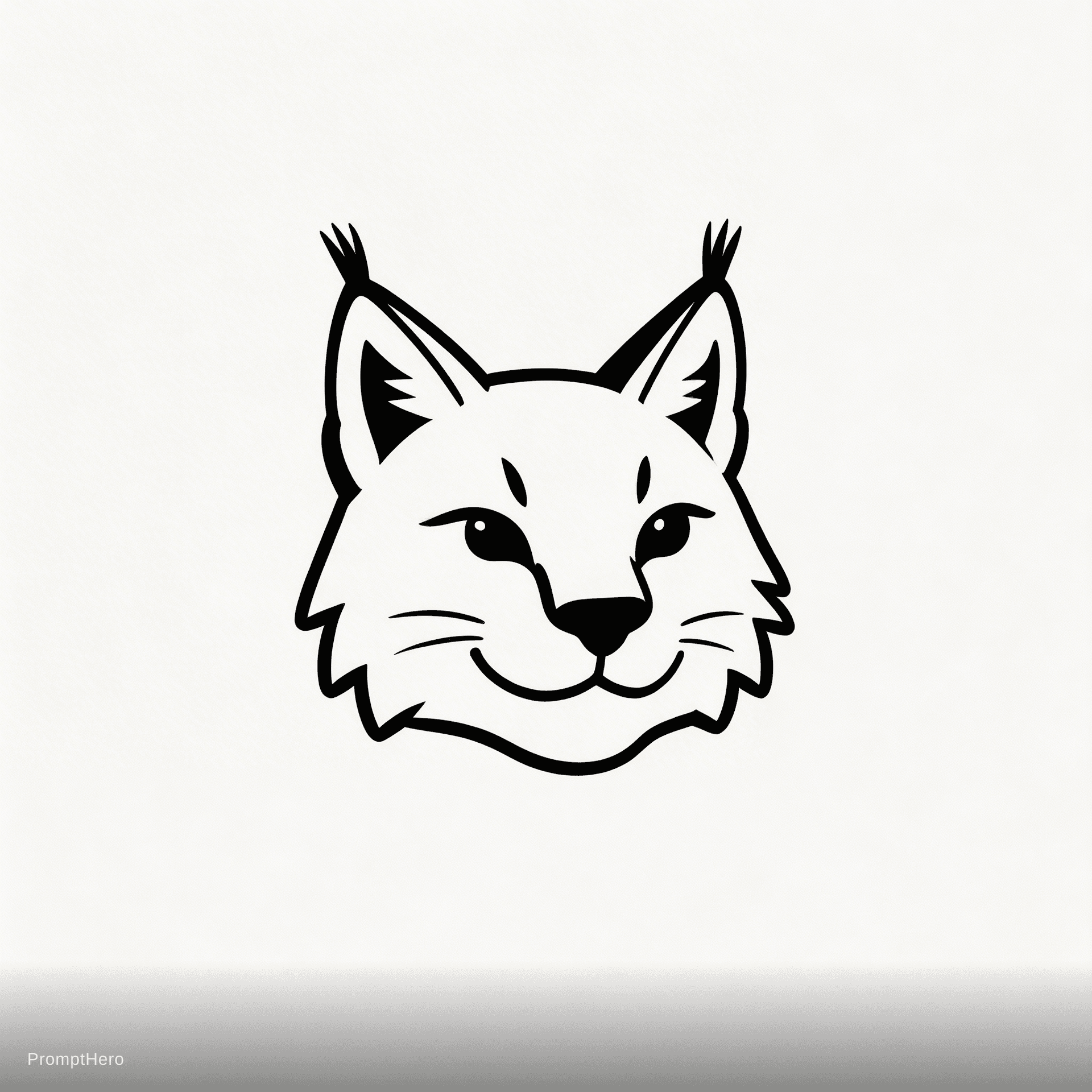 AI generated: lynx have fun logo