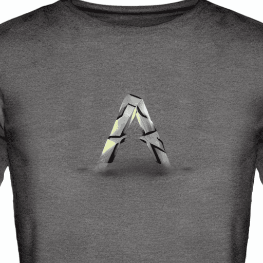 AI generated: 3 t-shirt black side by side 