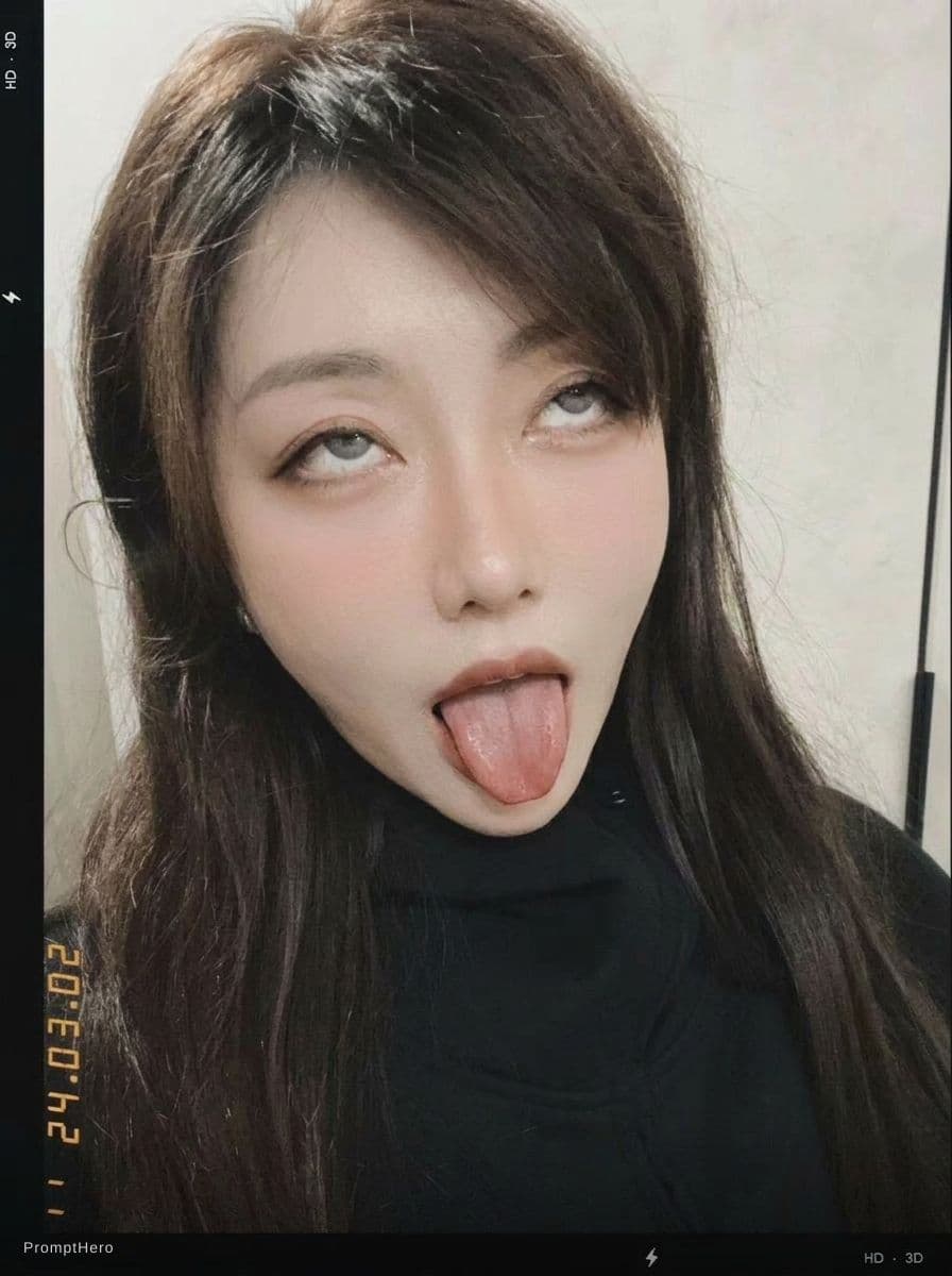 AI generated: Aheago face