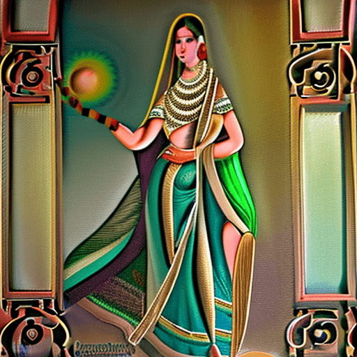 AI generated: masterpiece,best quality, renaissance style girl,dark Silver Long waves hair,Bare shoulder,beautiful...
