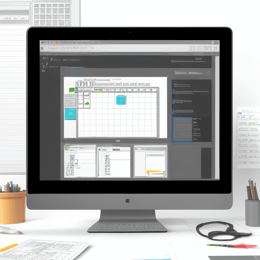 AI generated: Create a logo for an application, dedicated to manage automated tasks regarding my home. Use an sche...