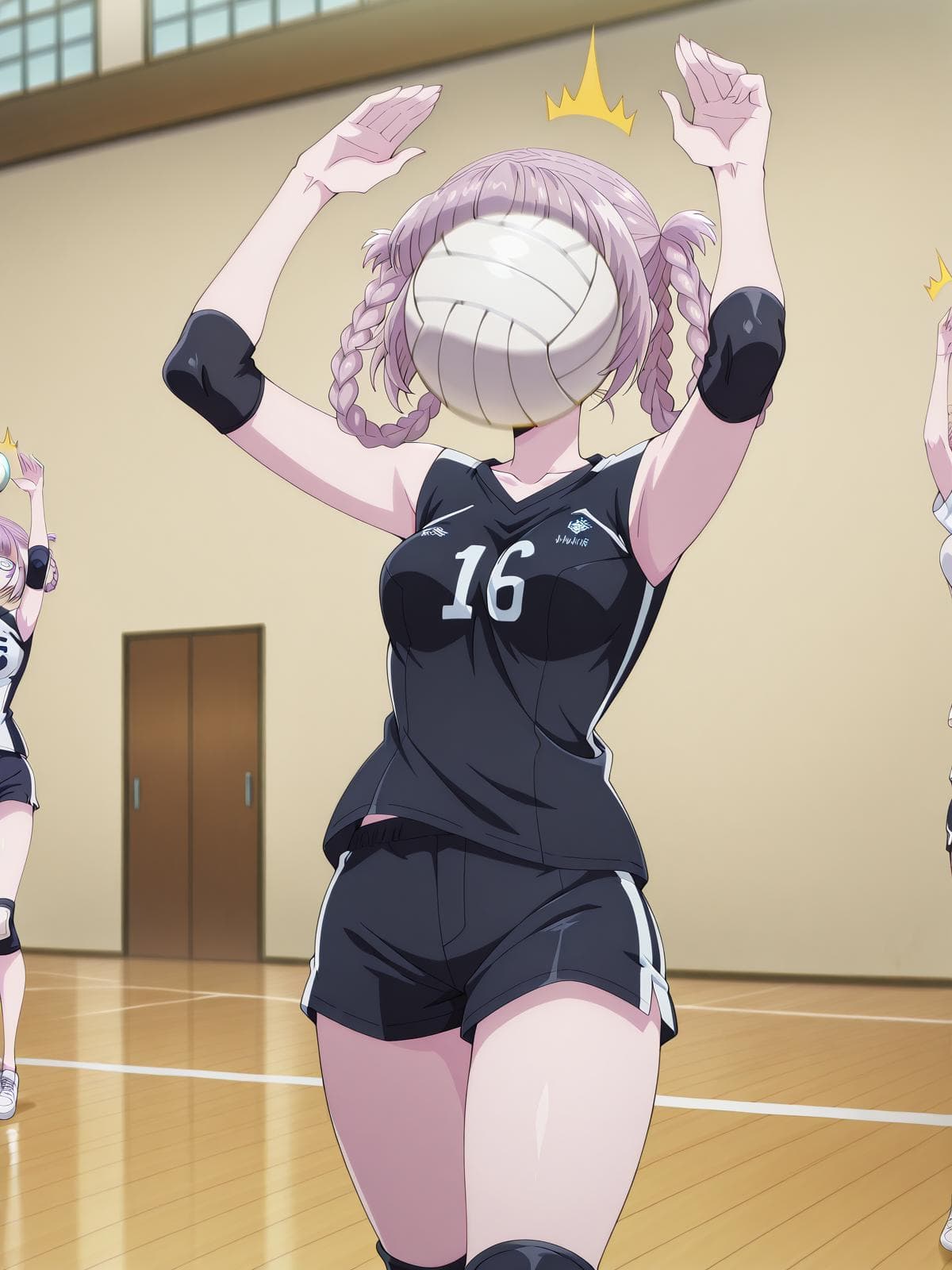 Volleyball In The Face - Concept