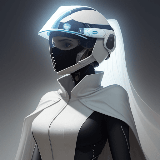 AI generated: You wear a sleek, high-tech suit, a fusion of modern engineering and futuristic style, symbolizing y...