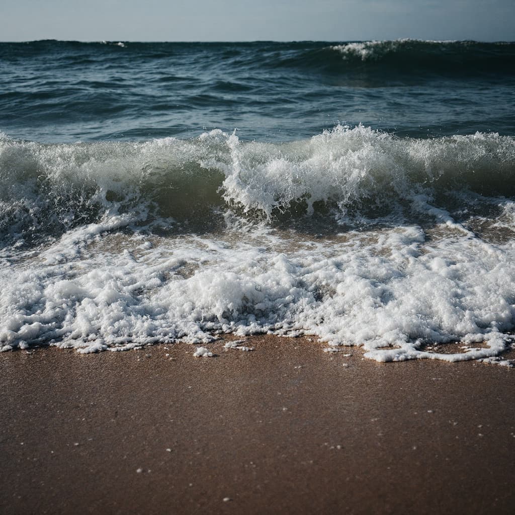 AI generated: waves

