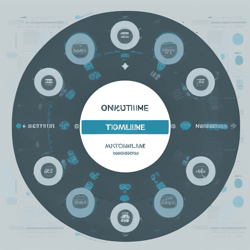 AI generated: A conceptual illustration depicting a computerized system for automated, conditional scheduling and ...