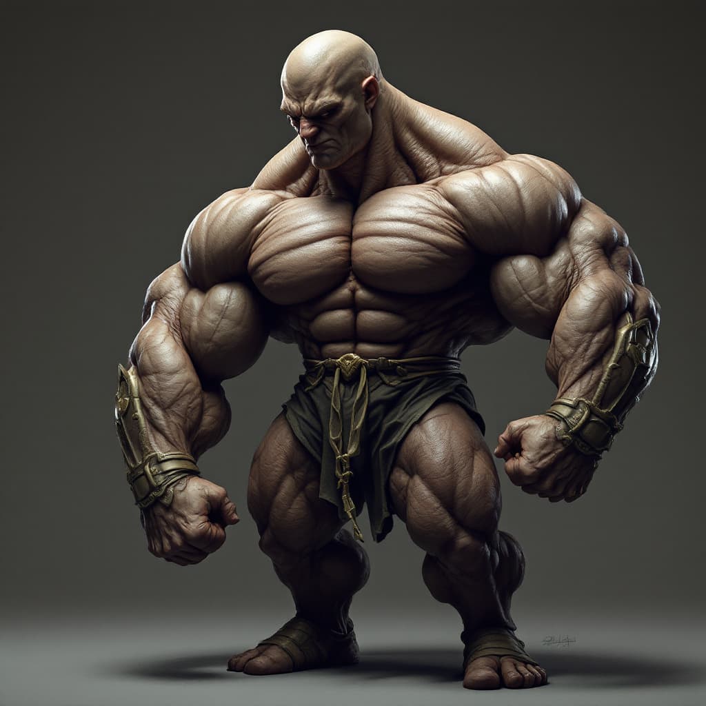 AI generated: Abdl muscle jock 
