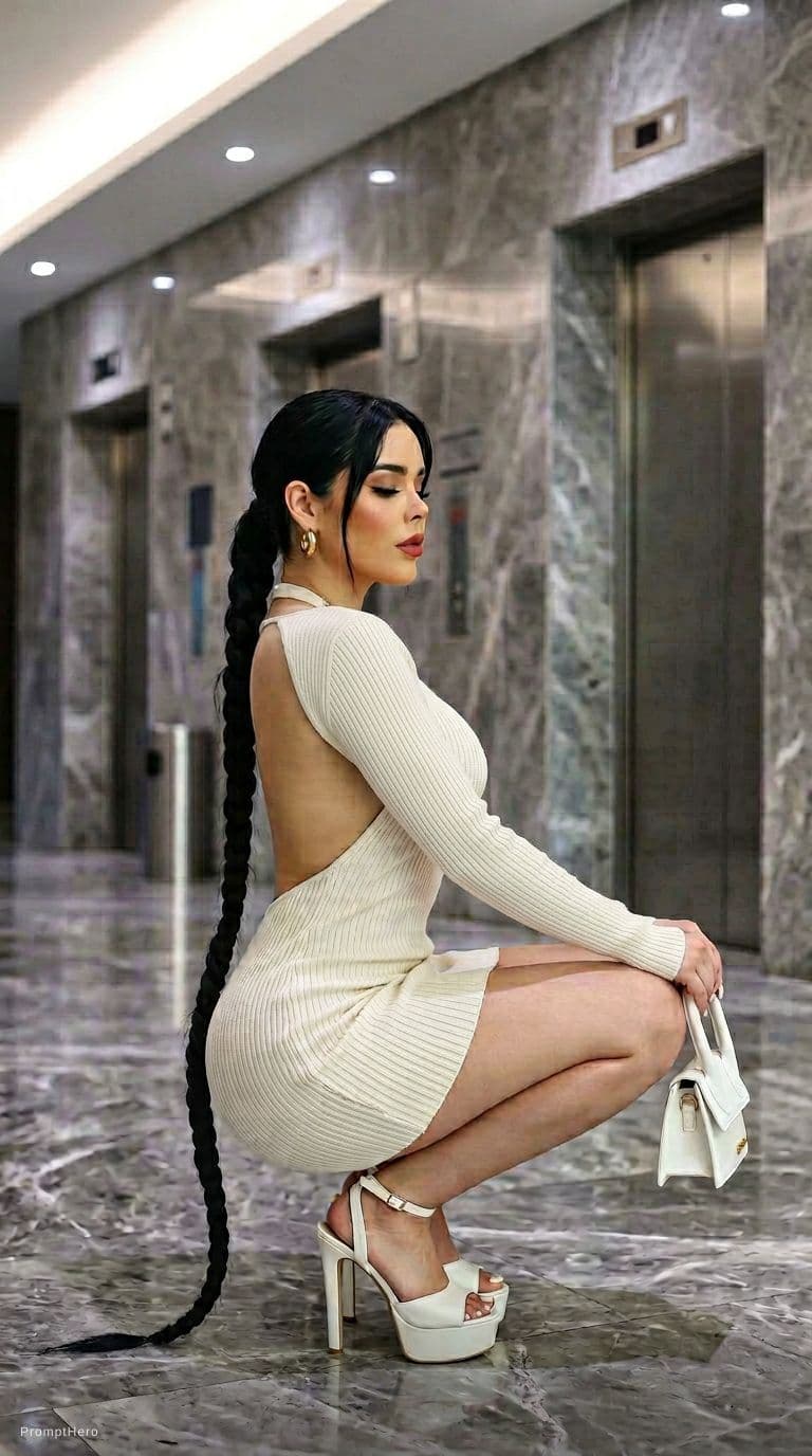 AI generated: Create a High-fashion editorial portrait of [the subject of the photo – use the reference image as a...