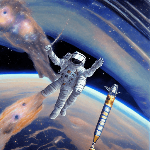 AI generated: a astronaut in the oleo stiletto, by hajime sorayama —h 350
a astronaut in the oleo stile and he is ...