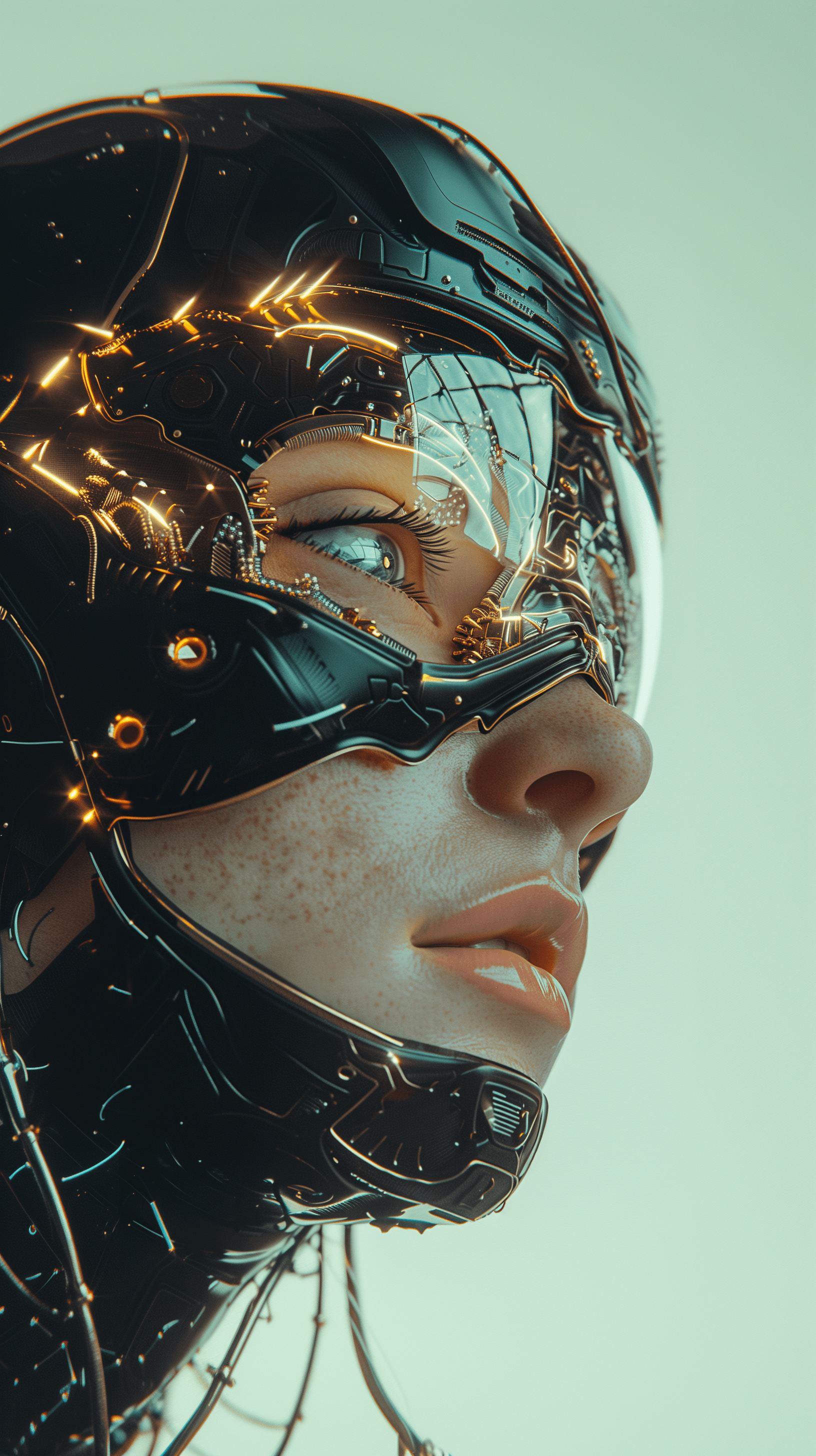 AI generated: metamorphosis, alien fashion editorial, avant-garde hyper futuristic surreal fashion, extreme detail...