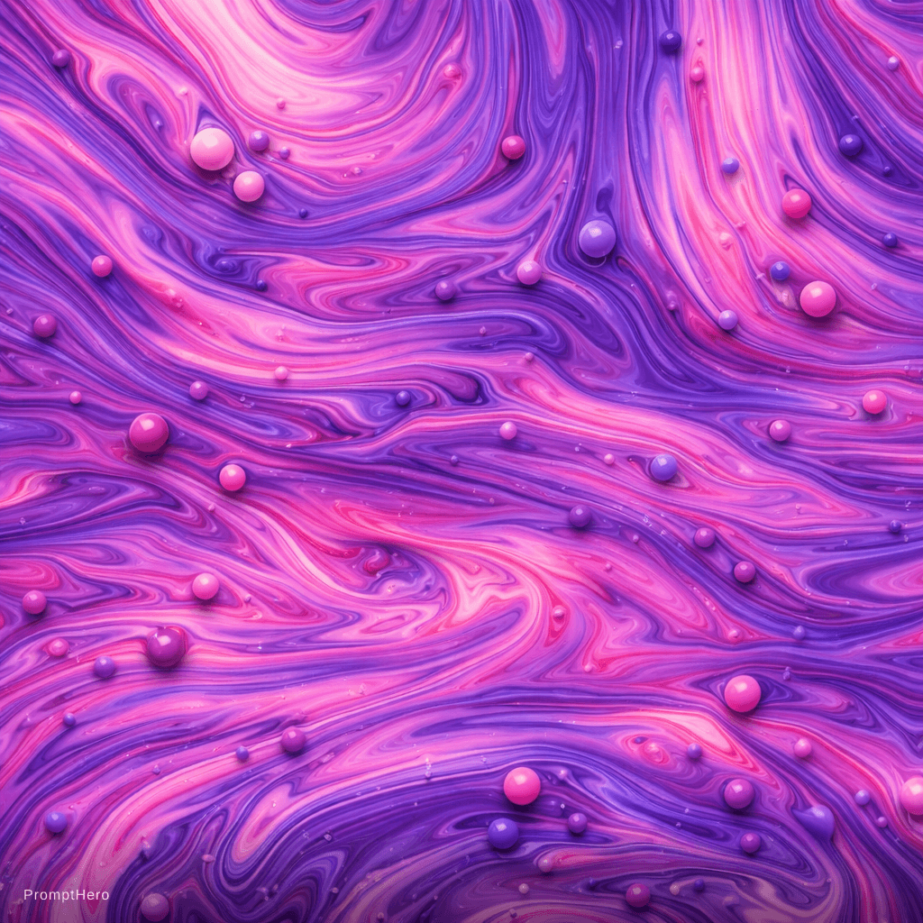 AI generated: A highly detailed abstract fluid art composition filling the entire frame edge-to-edge, featuring on...
