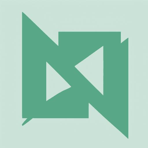 AI generated: Create a simple logo featuring the letter "P" enclosed by arrow brackets, with the first bracket in ...