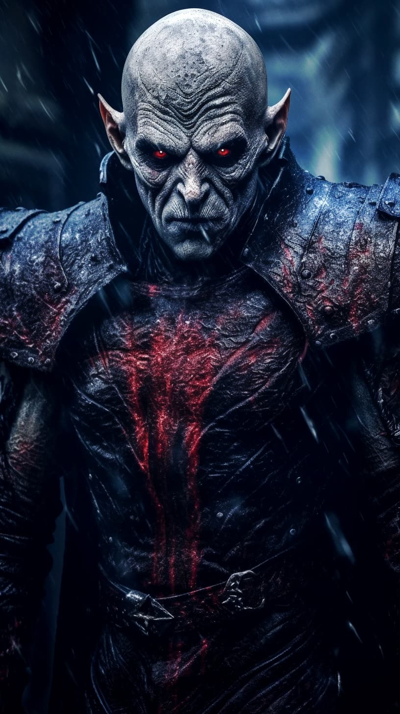 AI generated: Alpha male superior ancient Strigoi vampire, horror, ultra-detailed, HDR --ar 9:16 --q 2 --s 750