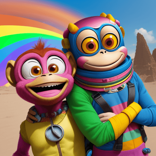 AI generated: "Meet Zippy, the lovable cartoon character with a mischievous streak and a unique superpower - the a...