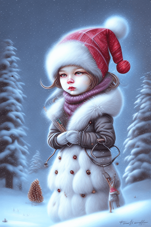 AI generated: The personification of wintertime <lora:add_detail:1>