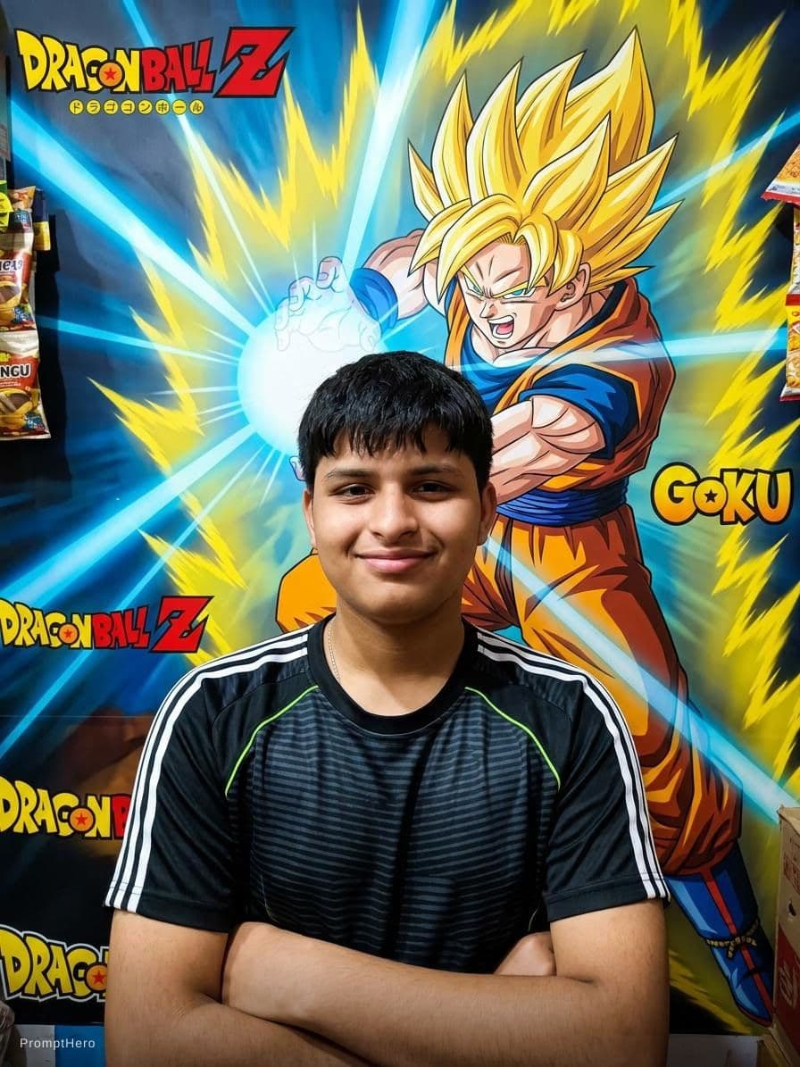 AI generated: @Son_goku wallpaper 