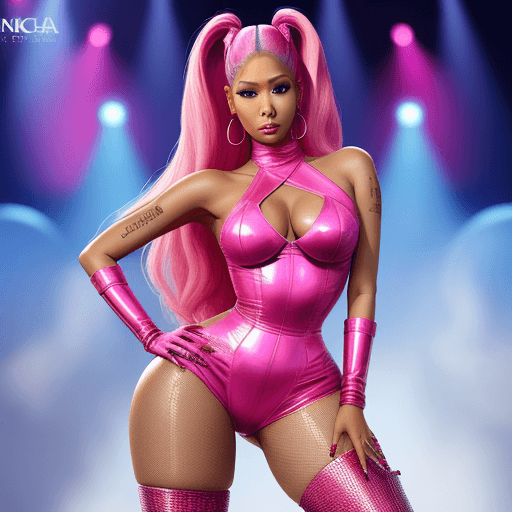 AI generated: Nicki Minaj