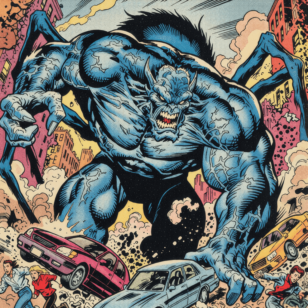 Psionix (90s Comic Style)