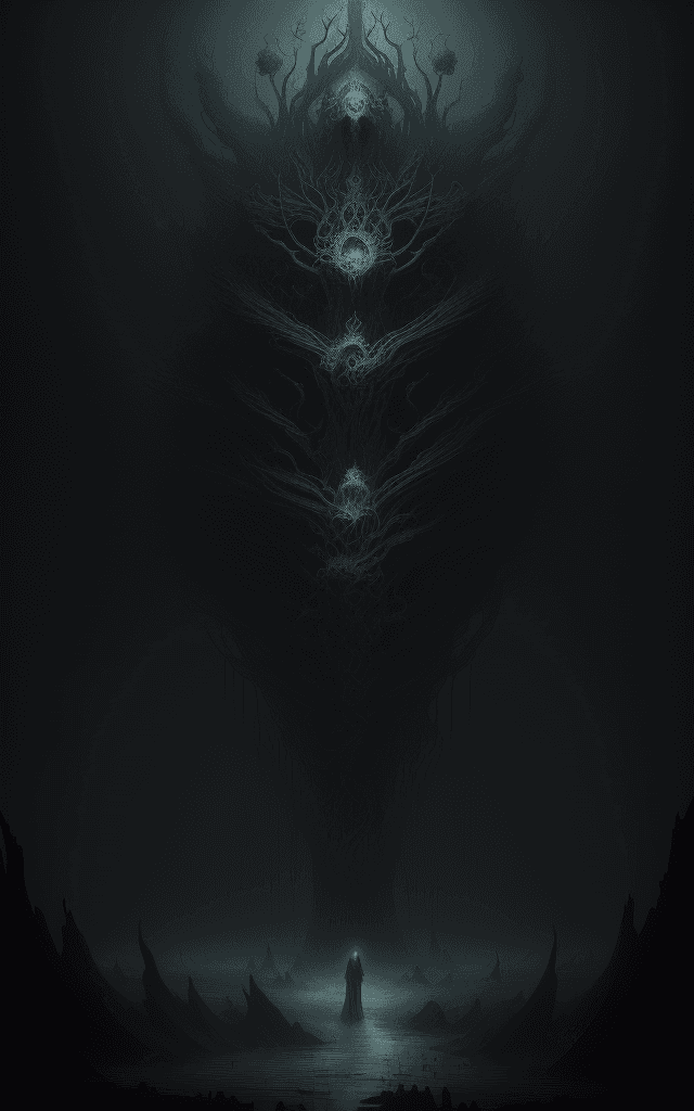 AI generated: Prompt: Symphony of haunting beauty unveiling the essence of lithium, shadowy motifs, ethereal and e...