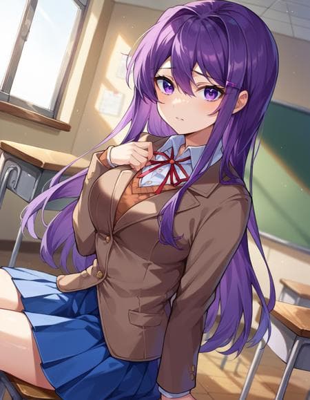 Yuri (ユリ) - Doki Doki Literature Club