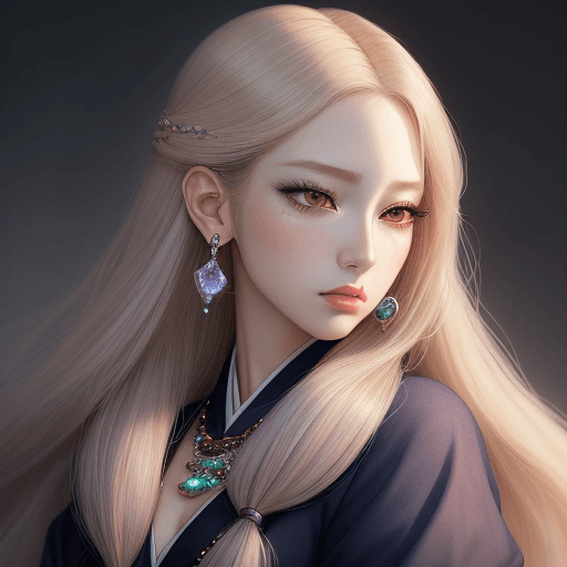 AI generated: Photograph by annie liebowitz Woman beauty, manhwa style, a lot of details, good detailing, beautifu...