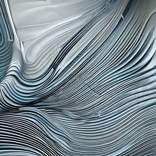 AI generated: Imagine abstract design of colorful gray ink waves flowing underwater
