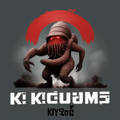 AI generated: 4 друга сидят возле костра
