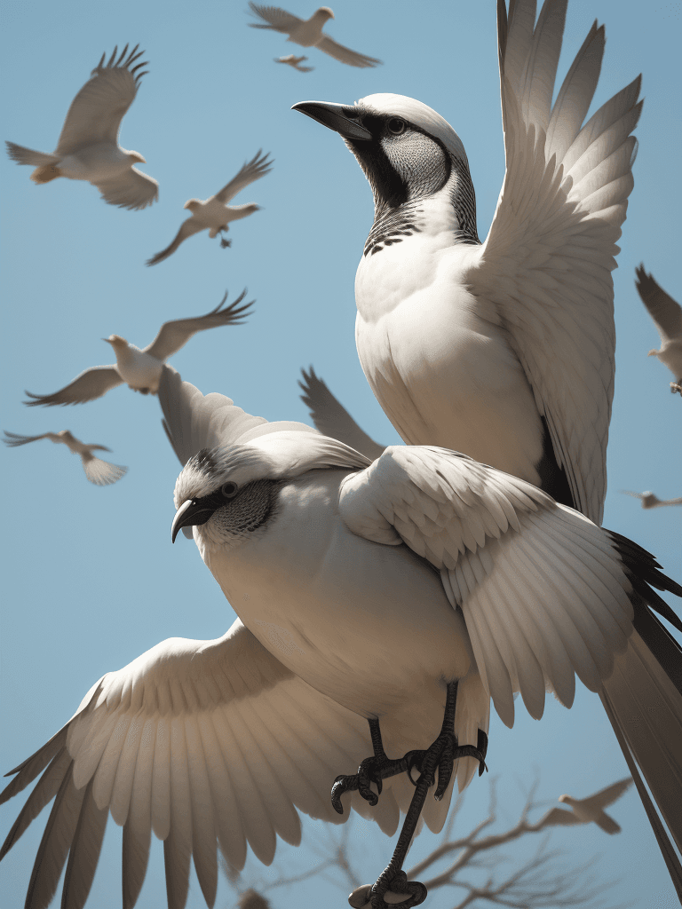 AI generated: the King of the Birds
