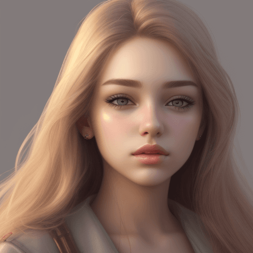 AI generated: realistic high detailed pretty girl