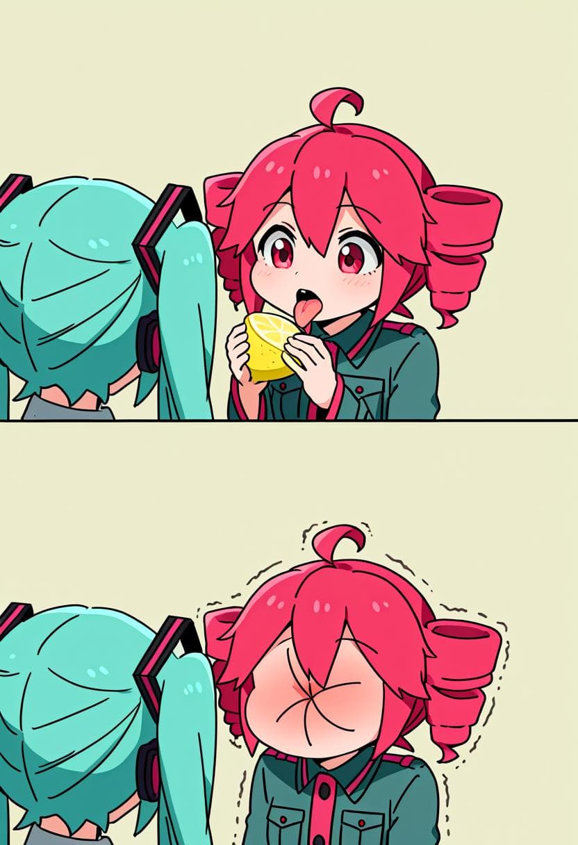 Lemon! - Thour (meme) - Puckered Face