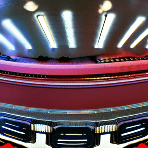 AI generated: an extremely comfortable bed in a spaceship, red, hyper intricate, hyper detailed, 8K DSLR professio...