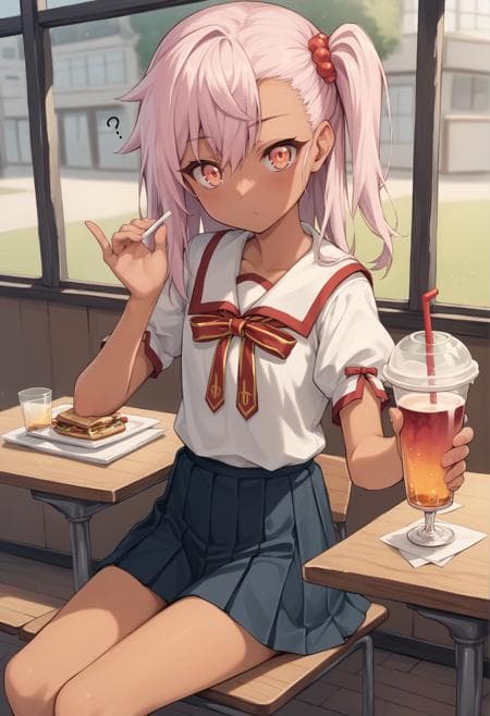 Chloe "Kuro" Von Einzbern (Fate Grand Order) XL 6 costumes [Pony+Illustrious]
