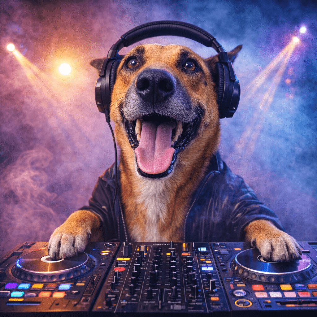 AI generated: turn it into a DJ
